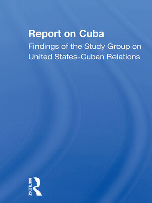 cover image of Report On Cuba
